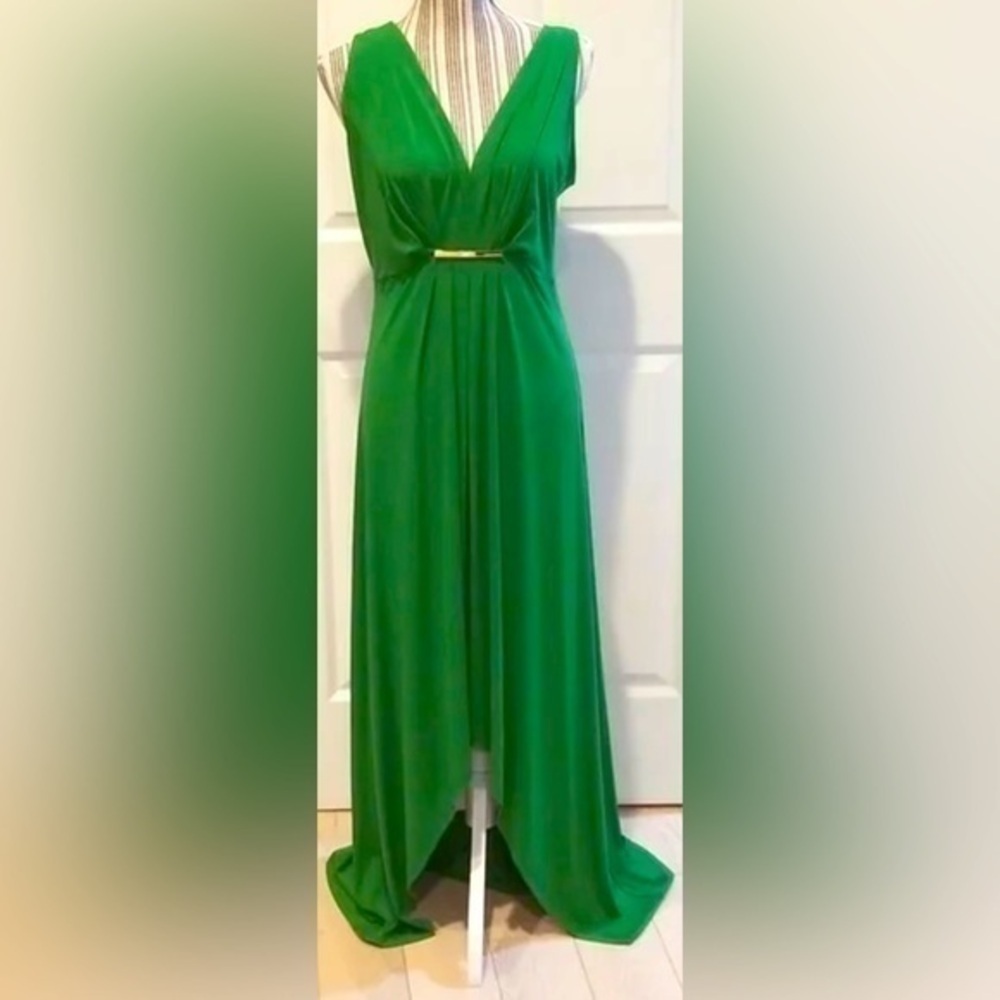 Michael Kors Emerald Green dress limited edition by Michael Kors great fit XS - Picture 2 of 16